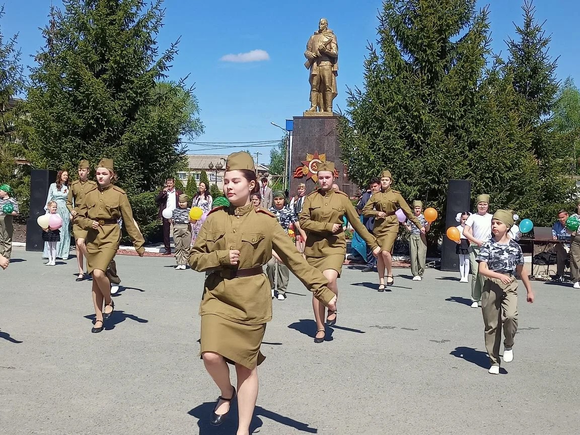 Празднование Дня Победы в районе. Пусть помнит мир спасённый!